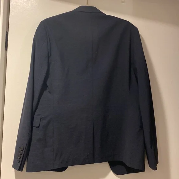 NWT theory eclipse check blazer men’s sz38S - Picture 3 of 5
